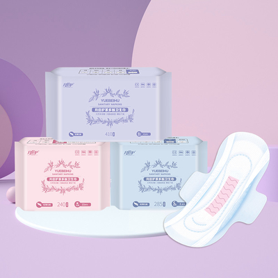 Waterproof Multi Layer Cotton Sanitary Napkin With Heavy Absorbency And Wings