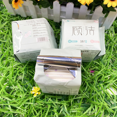 ผ้าเช็ดผ้าคลุมสุขภาพ 155mm245mm290mm410mm ผิวผิวอ่อน ผงซับซึมสูง