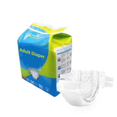 เปลือยเด็กผู้ใหญ่ที่มีความอ่อนแอ (Hypoallergenic Adult Diapers) พร้อมตัวชี้ความชื้นและสายรัดเข็มขัดยืดหยุ่น (20 เปลือยเด็ก/กระเป๋า)