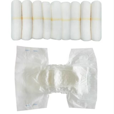 Unisex Adult Diaper Adhesive Tabs Closure and Cotton/Polyester Blend for B2B Customers
