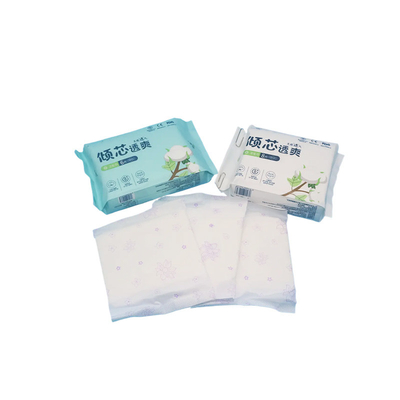 Soft Breathable Long Sanitary Pads With Wings Disposable Sanitary Napkins