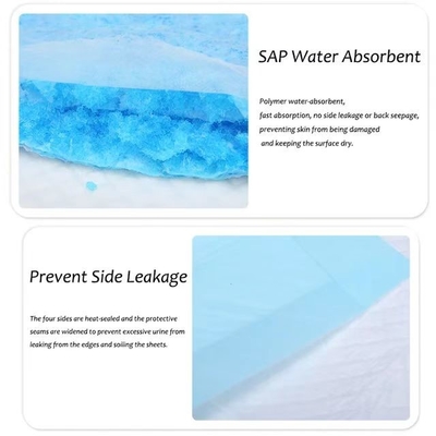 กันน้ํา 3 ชั้น Underpads ทุกวันที่มี 4 สายติด
