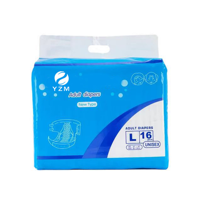 S M L XL XXL White Diaper OEM with Customized Production