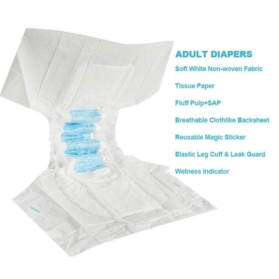 Wireless Connectivity OEM Diaper Made in White