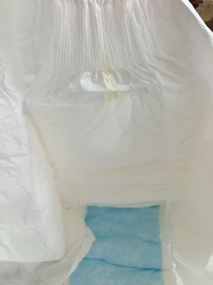 Breathabe backsheet,SAP-sumitomo,ADL ,Magic velcro tape(No glue),Double elastics on each side,Nonwowen topsheet,waistband Elastic