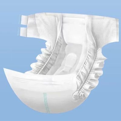 White OEM Diaper Universal Compatibility and Plastic Efficiency Combined
