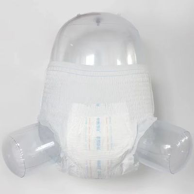 Disposable Pull Up Pants with Heavy Absorbency in Beige